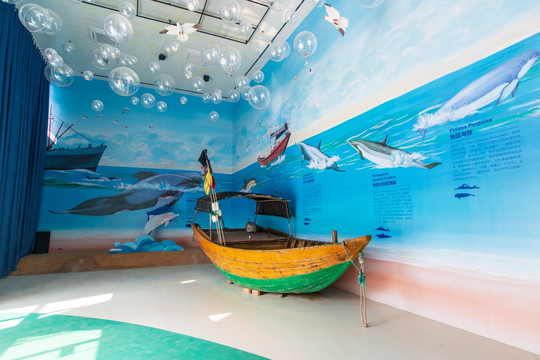 三娘湾国际海豚公园海豚科普馆