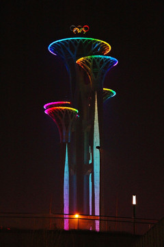 奥林匹克公园夜色