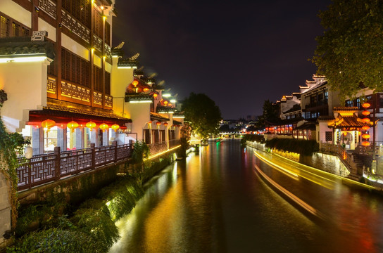 南京的秦淮河