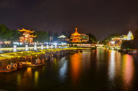 南京的秦淮河