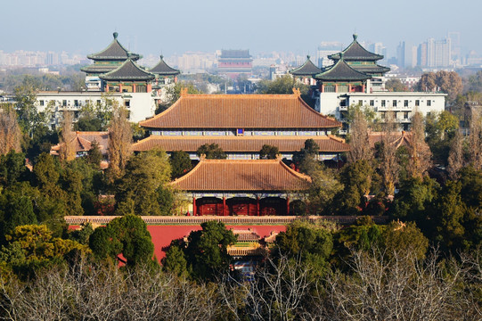 北京景山寿皇殿建筑群