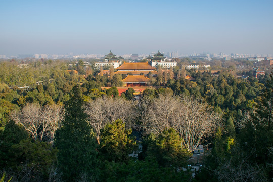 北京景山寿皇殿建筑群