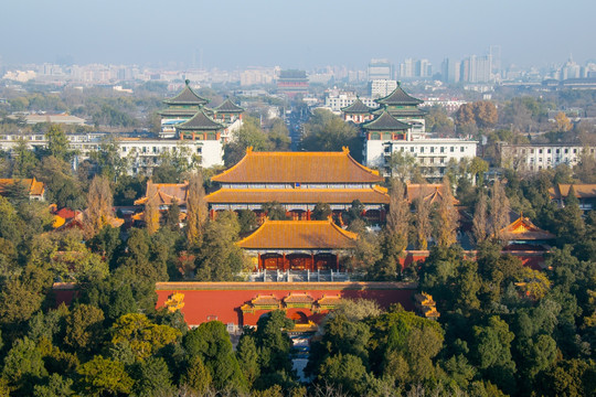 北京景山寿皇殿建筑群