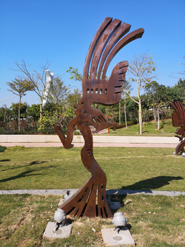 贝丘文化雕塑
