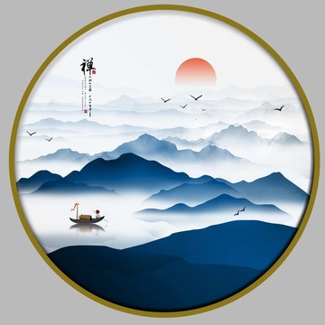 山水画