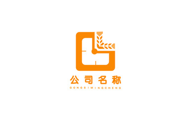 麦穗金融行业logo标志设计