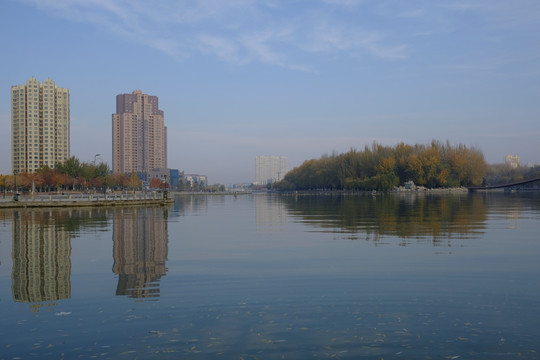 多浪河景观带