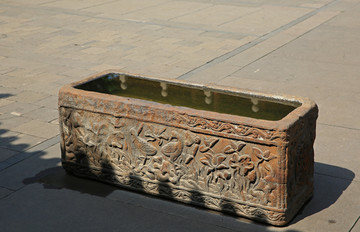 孔庙方形水槽