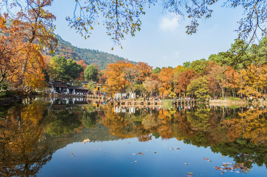 天平山全景
