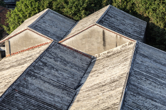 硬山式建筑屋顶