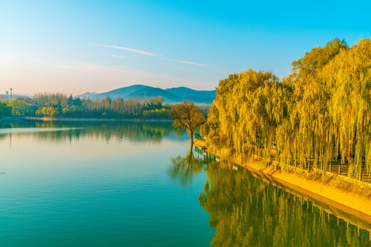 青州南阳湖风景