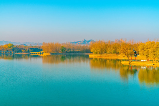 青州南阳湖风景