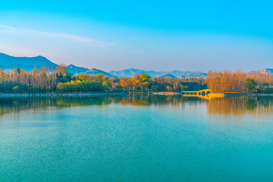 青州南阳湖风景