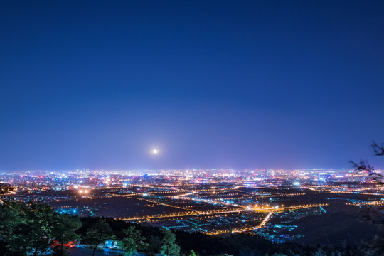 北京城市夜景