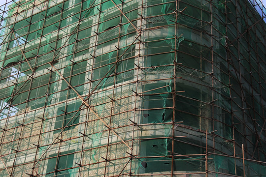建筑钢架防护网