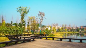 后湖公园风光