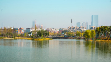 后湖公园风景