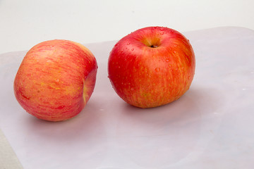 苹果水果红富士苹果