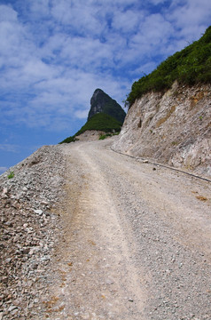 沙石路