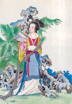 朱良材古代仕女