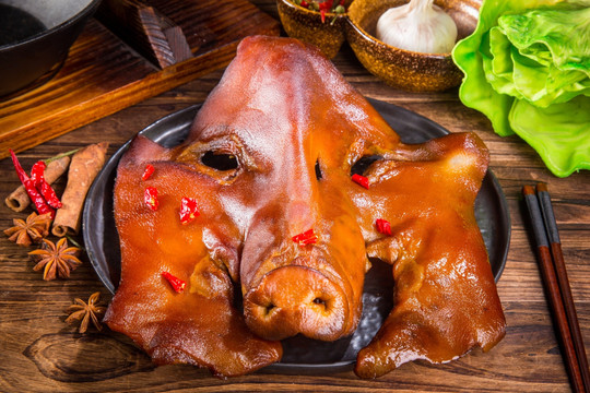 猪头肉