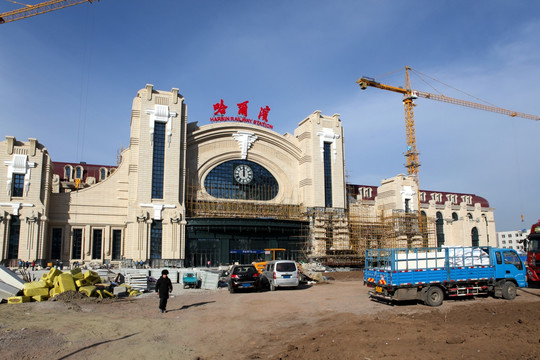 哈尔滨火车站改建