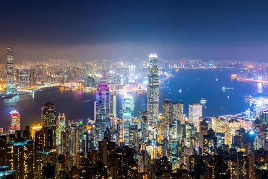 香港高清城市风光