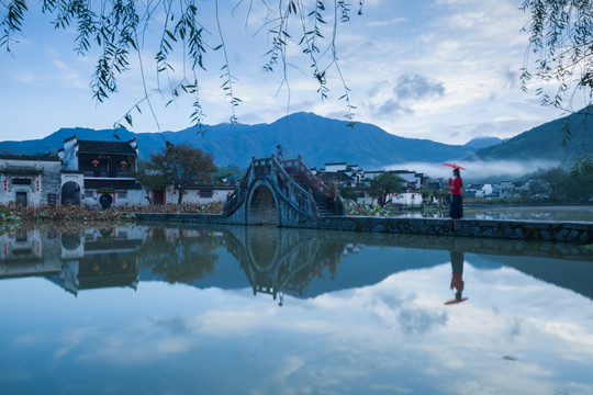 水墨宏村