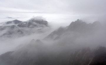 水墨黄山