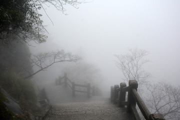 黄山登山道