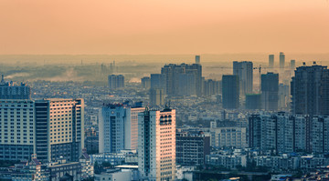 都市夕照