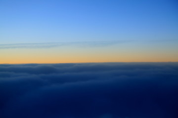 高空云彩背景