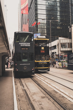 香港街道街景