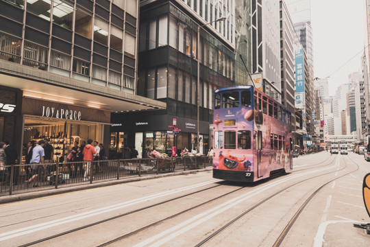 香港街道街景