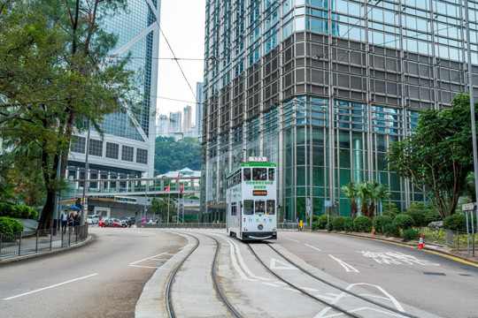 香港街道街景