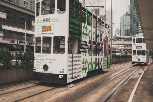 香港街道街景