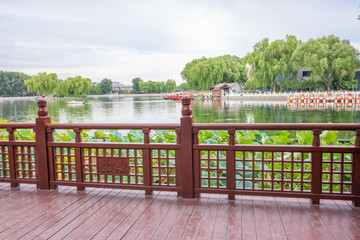 夏天北京后海