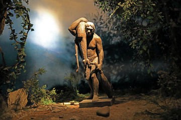 石器时代原始人狩猎生活