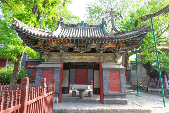 山西晋祠博物馆东岳祠