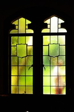 教堂的玻璃窗
