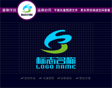 YB字母BY标志科技logo