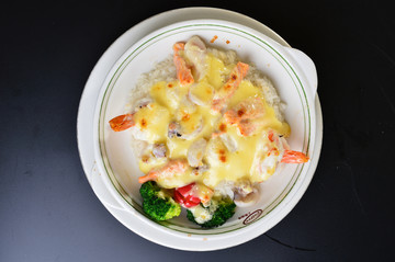 珍味酱焗海鲜饭