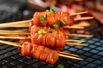 烧烤串串香肠