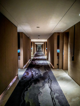 星级酒店房间走廊