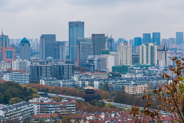 杭州市区杭州都市风光