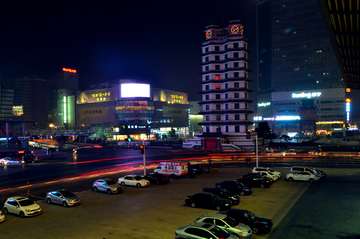 郑州二七纪念塔夜景