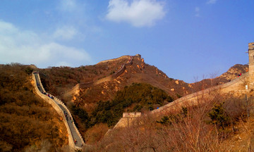 秋日的长城