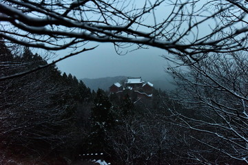 雪后云门山