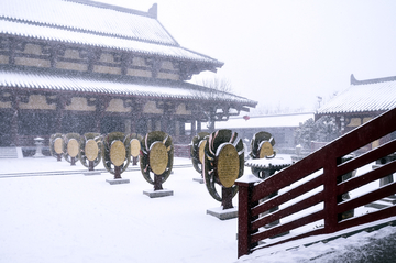 曹丞相府雪景