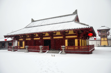 曹丞相府雪景